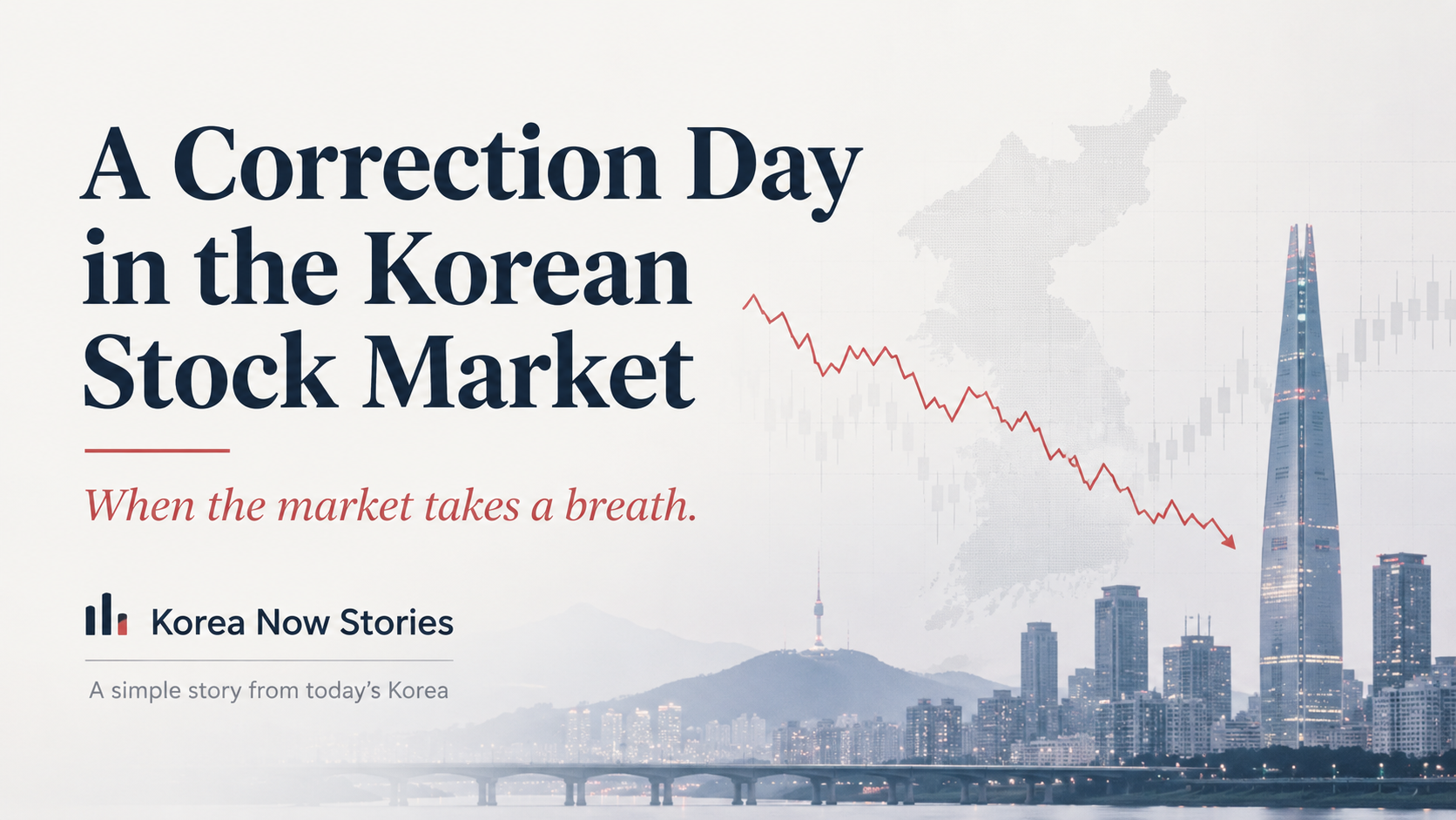 A Correction Day in the Korean Stock Market